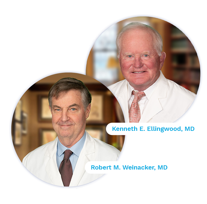 Dr. Weinacker and Dr. Ellingwood